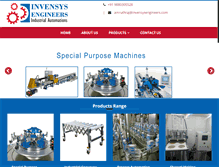 Tablet Screenshot of invensysengineers.com